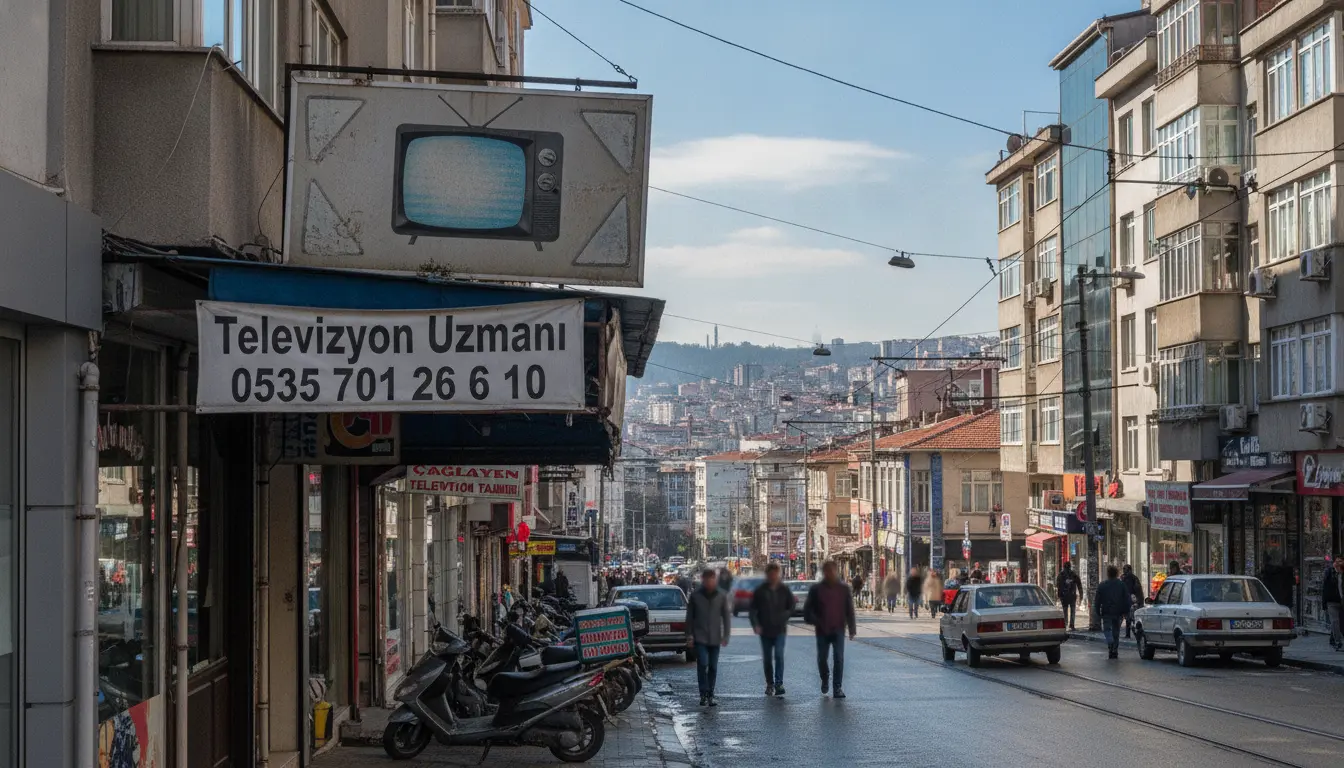 Çağlayan Televizyon Tamiri — Televizyon Uzmanı - 0535 701 26 10 elektronik tamiri