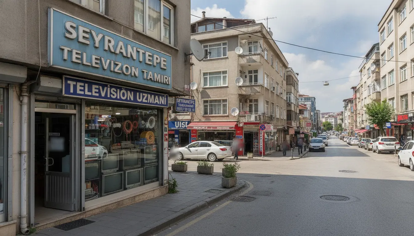 Seyrantepe Televizyon Tamiri — Televizyon Uzmanı - 0535 701 26 10 elektronik tamiri