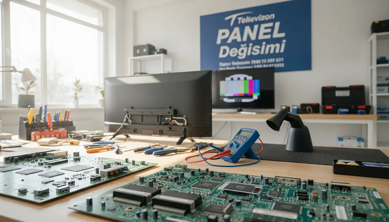 Televizyon PANEL Değişimi